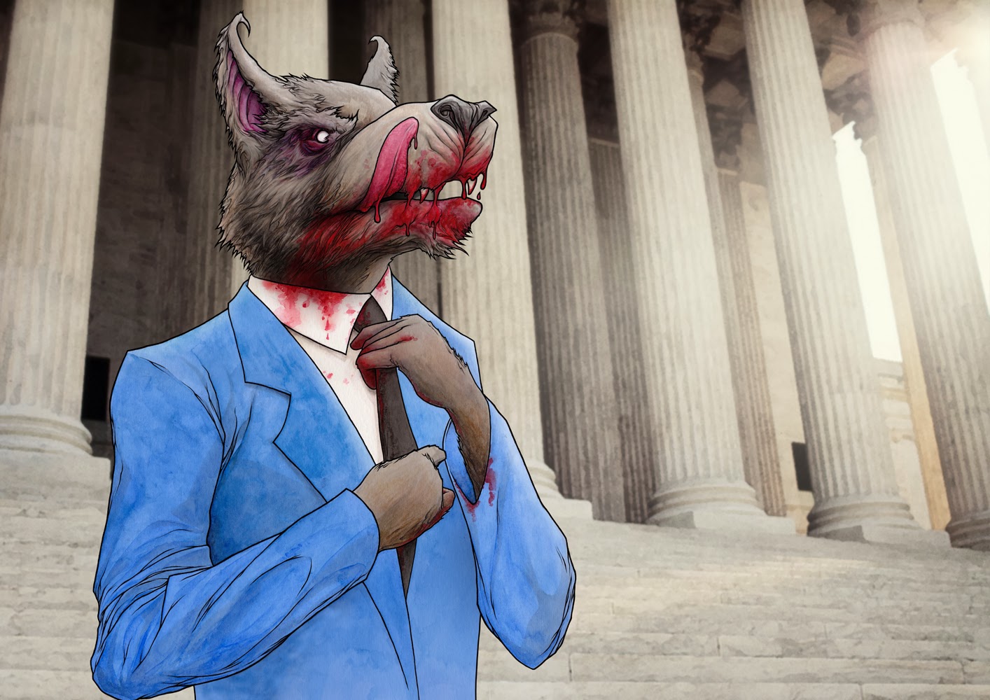 leonardo dicaprio arrested on wolf of wall street set 03